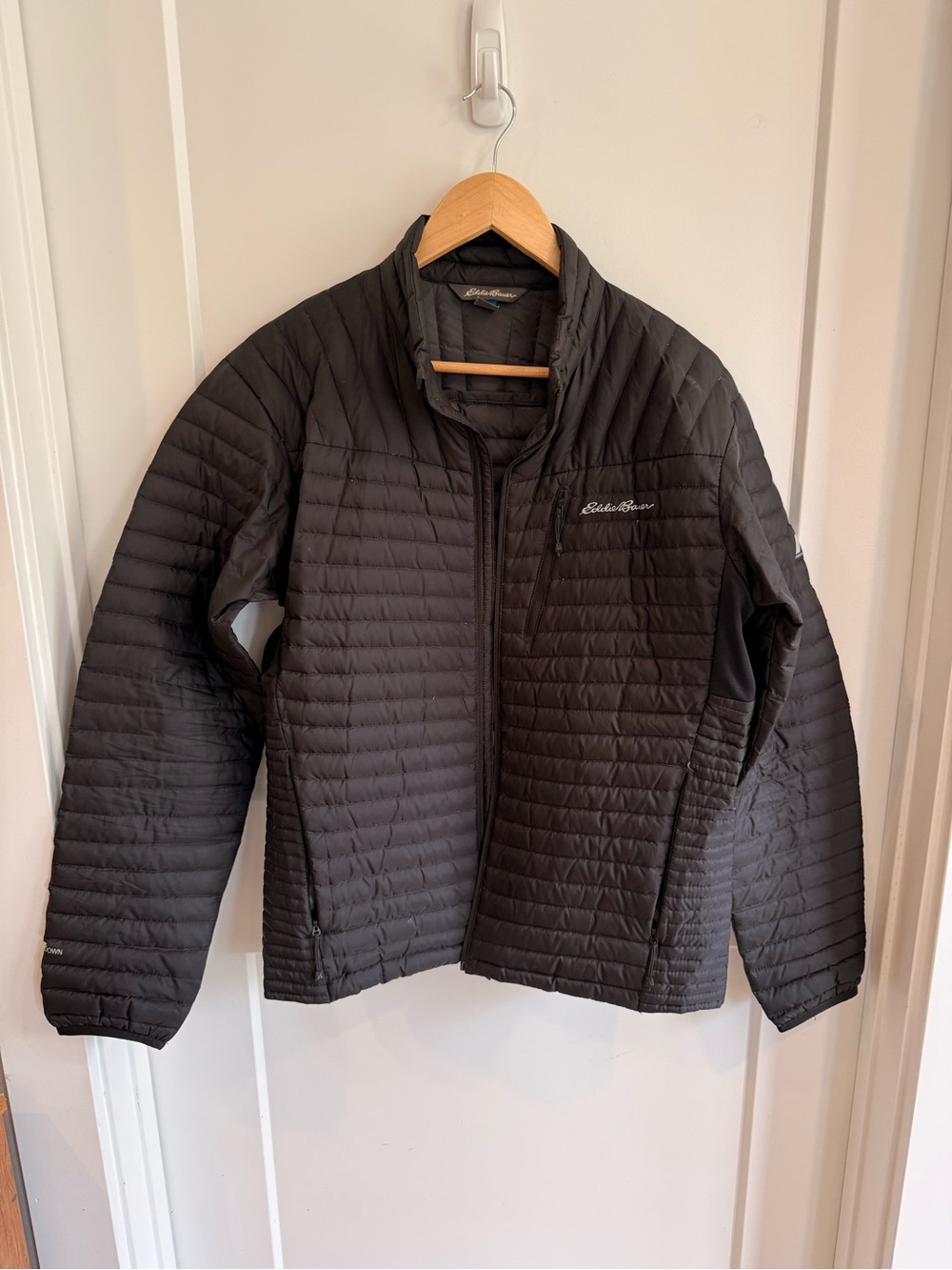 Eddie Bauer Men’s Quilted Packable Down Jacket - Black